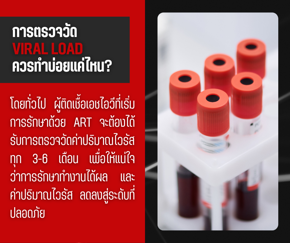 การตรวจวัด Viral Load ควรทำบ่อยแค่ไหน